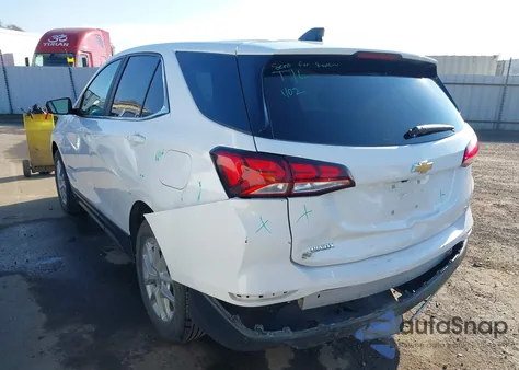 2023 Chevrolet Equinox Fwd Lt из США, поврежденный, VIN 3GNAXKEG6PS167264